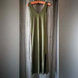Joie Maxi Green Jersey dress